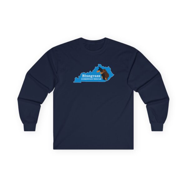 Bluegrass Doberman Rescue Logo Long Sleeve - Image 13