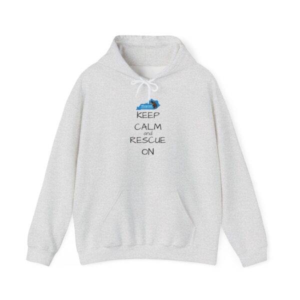Bluegrass Doberman Rescue Keep Calm Hoodie - Image 13