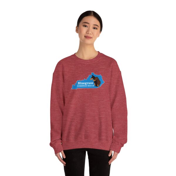 Bluegrass Doberman Rescue Logo Sweatshirt - Image 36