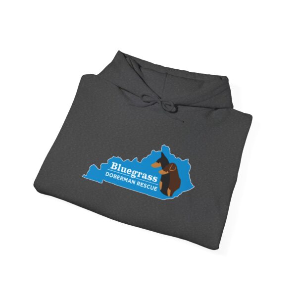 Bluegrass Doberman Rescue Logo Hoodie - Image 2