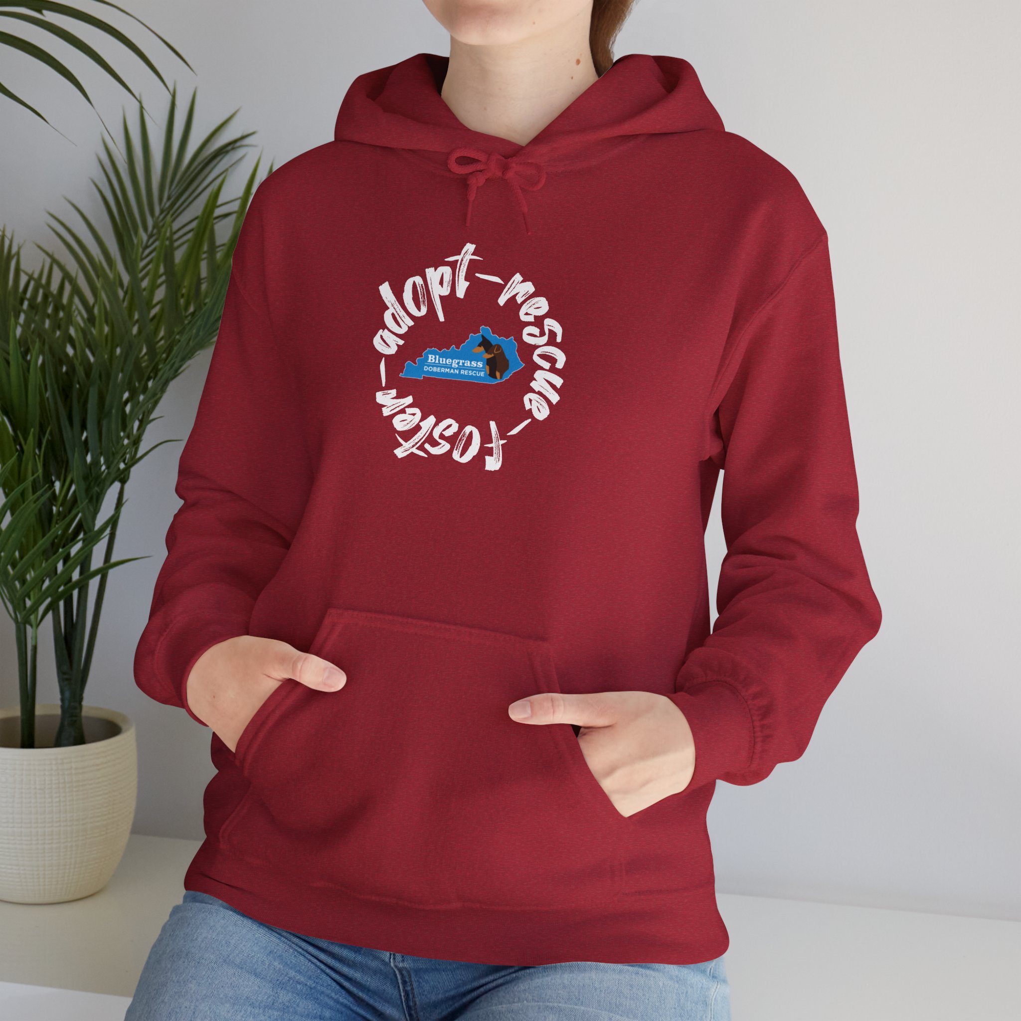 Bluegrass Doberman Rescue RFA Hoodie - Image 35