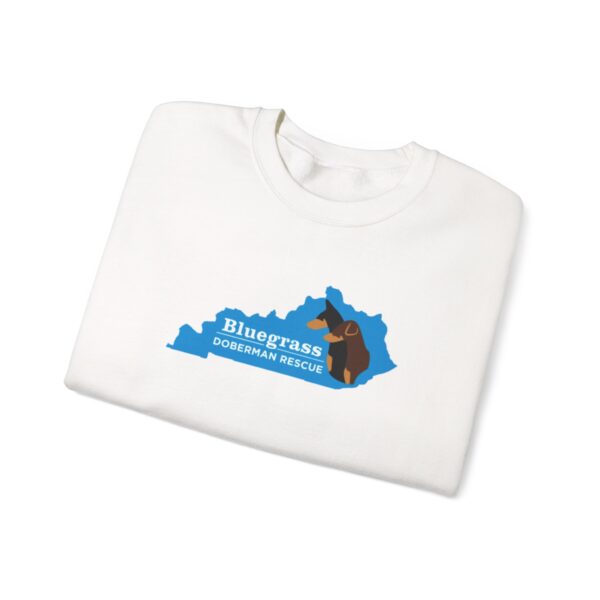 Bluegrass Doberman Rescue Logo Sweatshirt - Image 2