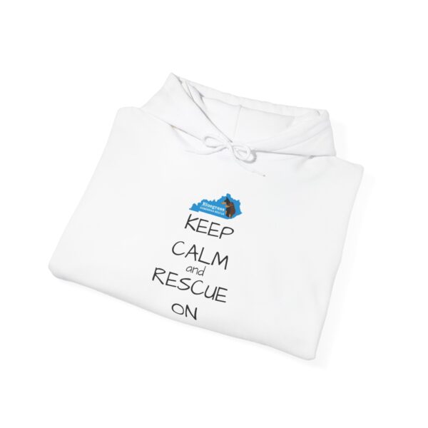 Bluegrass Doberman Rescue Keep Calm Hoodie - Image 12