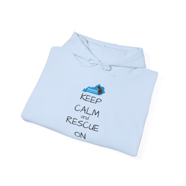 Bluegrass Doberman Rescue Keep Calm Hoodie - Image 24