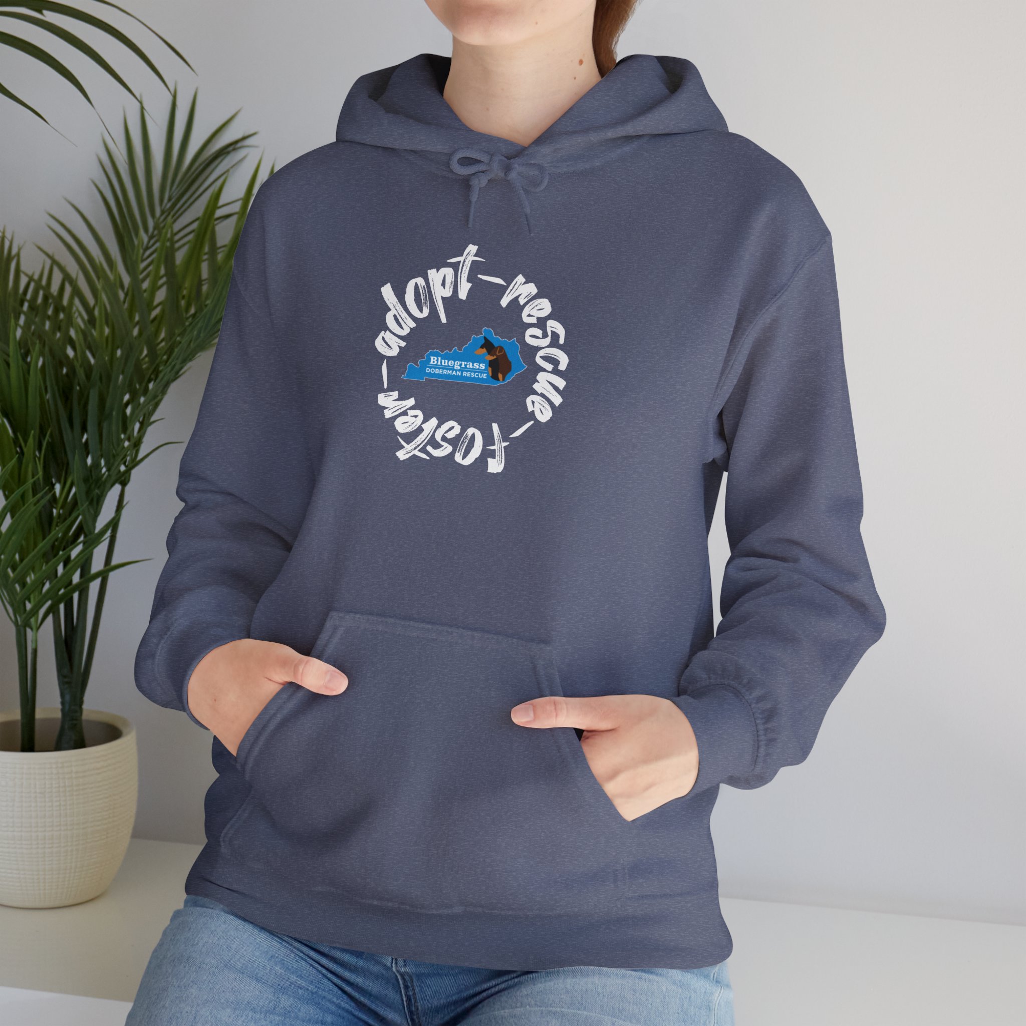 Bluegrass Doberman Rescue RFA Hoodie - Image 27
