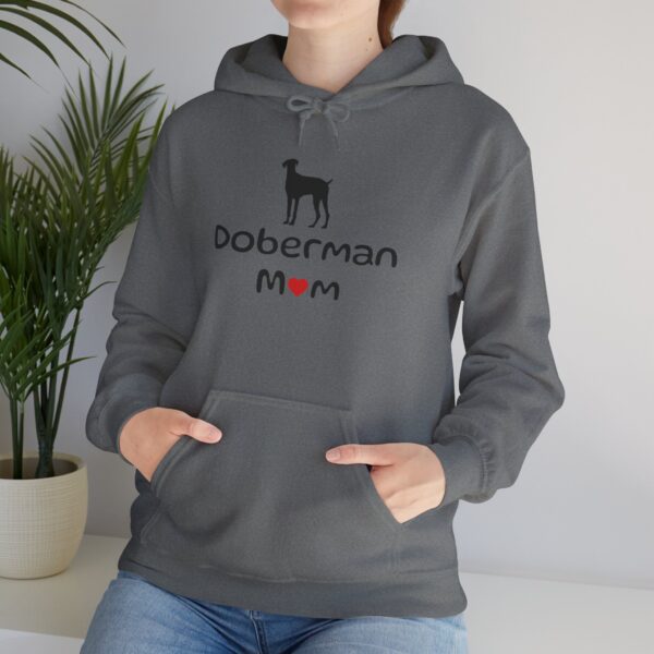 Bluegrass Doberman Rescue Doberman Mom2 Hoodie - Image 3