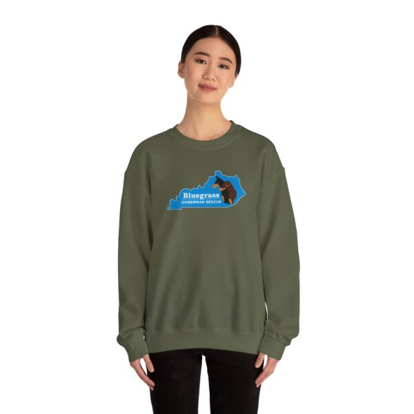 Bluegrass Doberman Rescue Logo Sweatshirt - Image 16