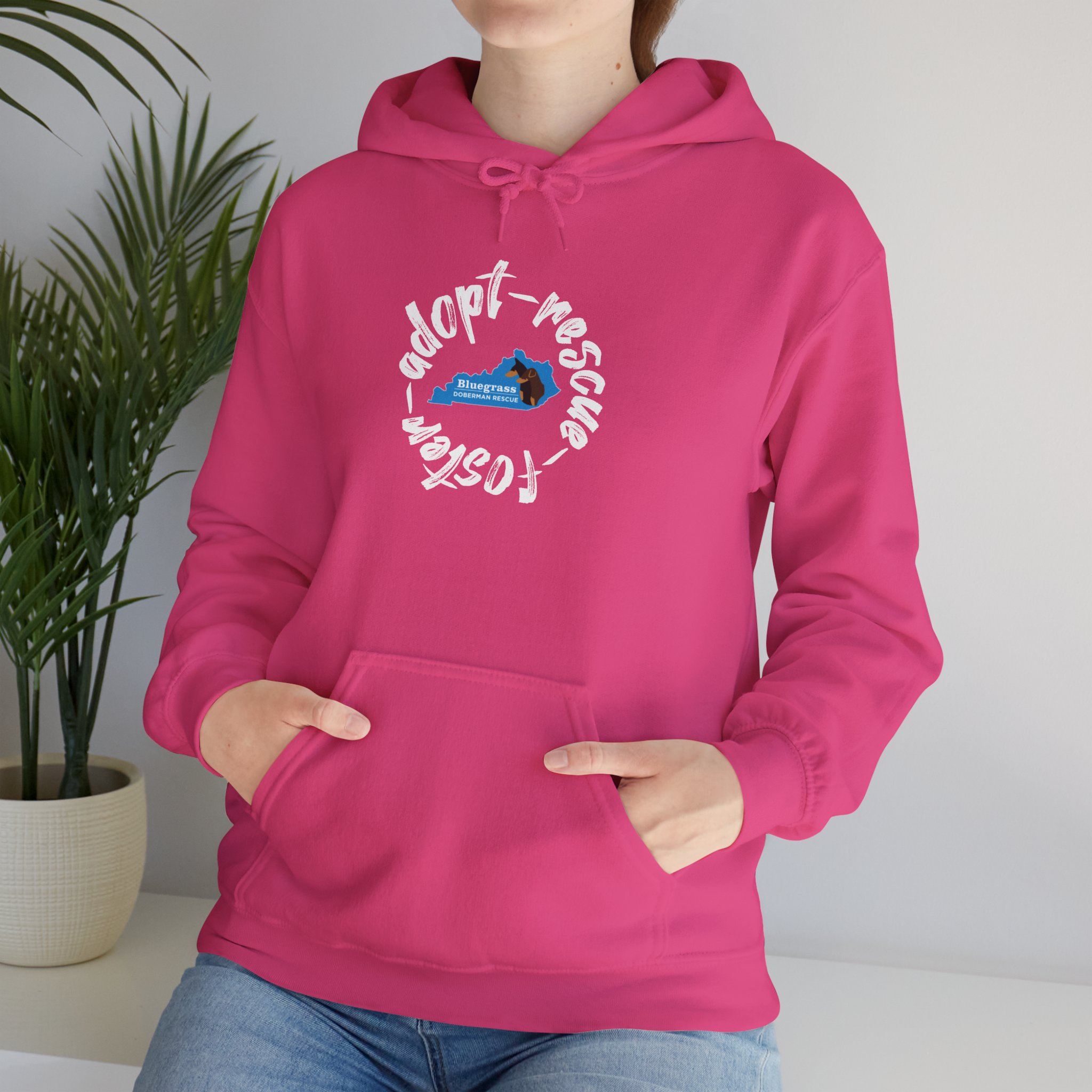 Bluegrass Doberman Rescue RFA Hoodie - Image 31