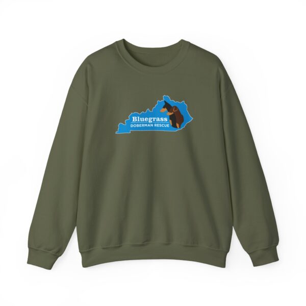 Bluegrass Doberman Rescue Logo Sweatshirt - Image 13