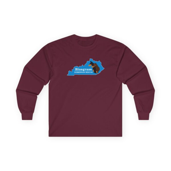 Bluegrass Doberman Rescue Logo Long Sleeve
