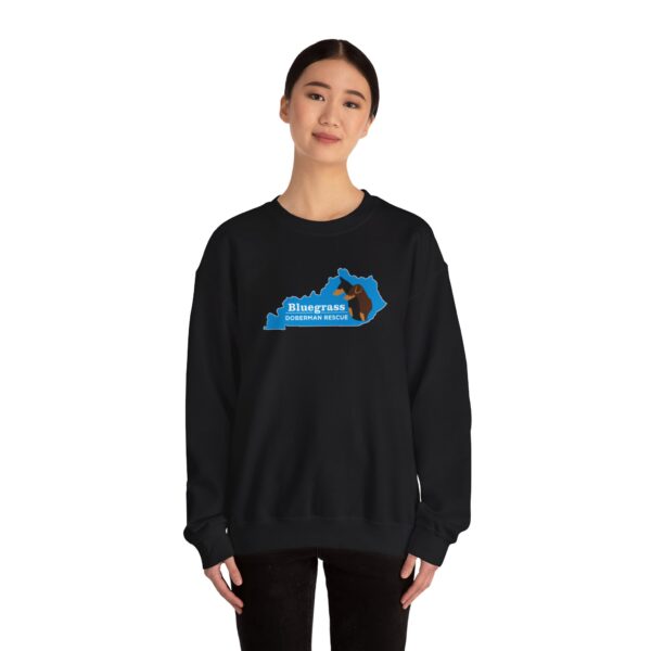 Bluegrass Doberman Rescue Logo Sweatshirt - Image 12