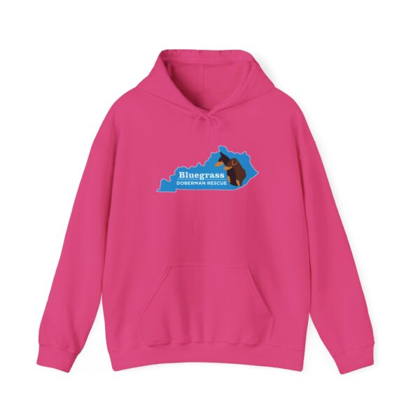 Bluegrass Doberman Rescue Logo Hoodie - Image 33