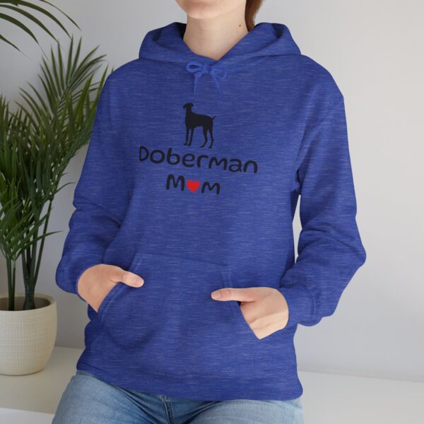 Bluegrass Doberman Rescue Doberman Mom2 Hoodie - Image 7