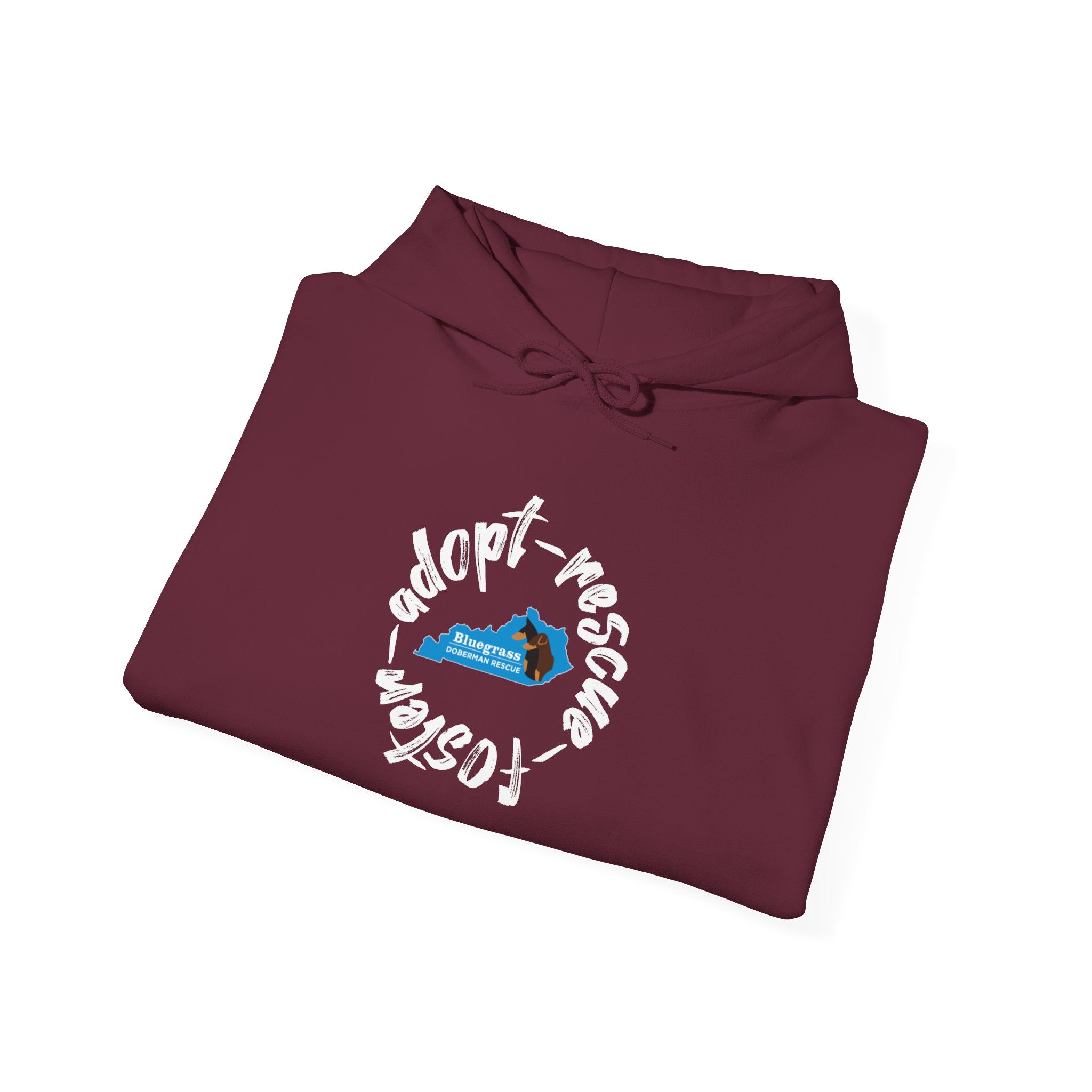 Bluegrass Doberman Rescue RFA Hoodie - Image 6