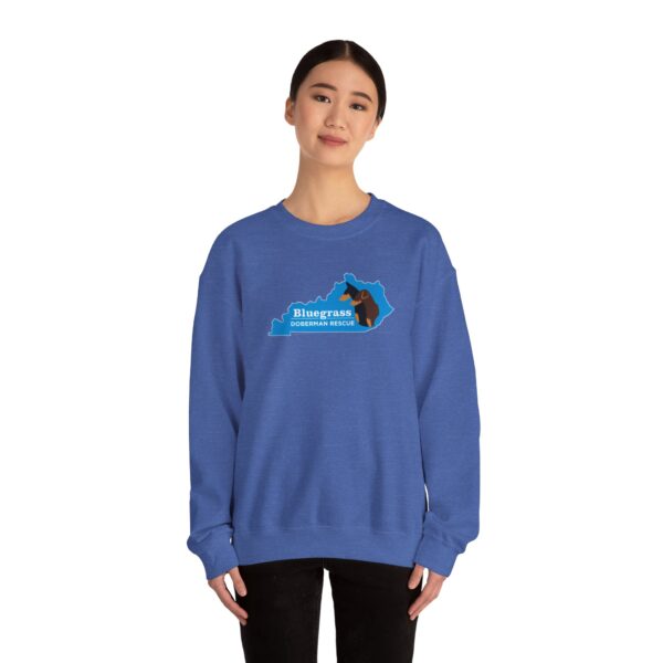 Bluegrass Doberman Rescue Logo Sweatshirt - Image 28