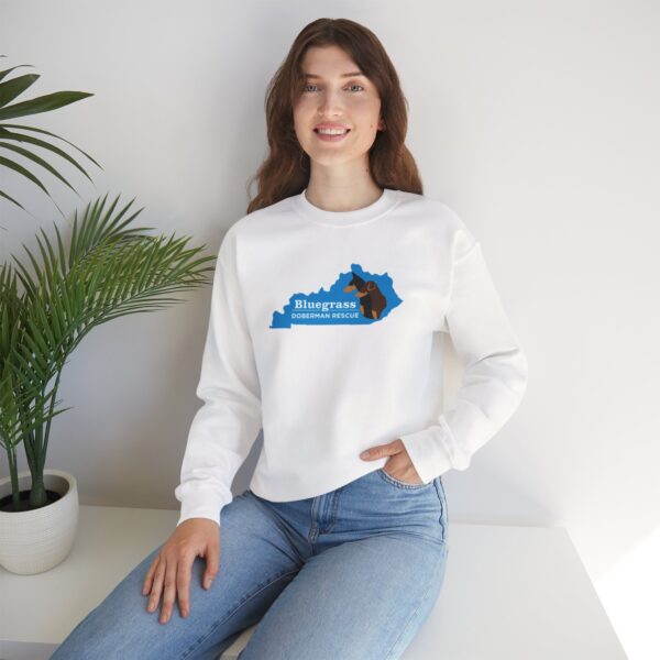 Bluegrass Doberman Rescue Logo Sweatshirt - Image 4