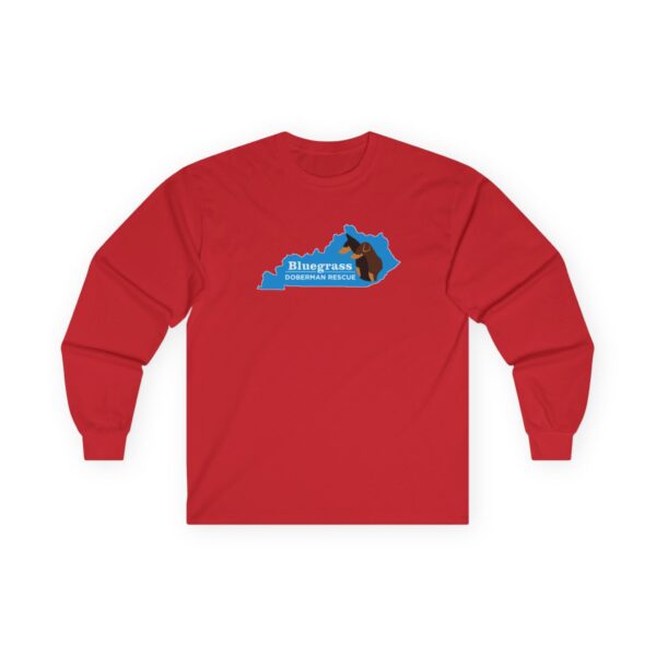 Bluegrass Doberman Rescue Logo Long Sleeve - Image 16