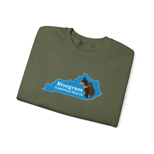 Bluegrass Doberman Rescue Logo Sweatshirt - Image 15