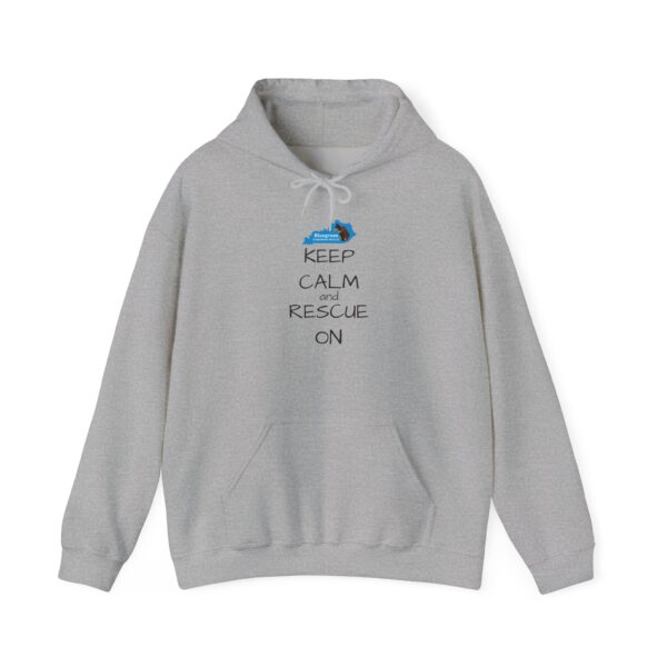 Bluegrass Doberman Rescue Keep Calm Hoodie - Image 17