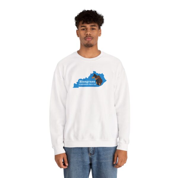 Bluegrass Doberman Rescue Logo Sweatshirt - Image 3
