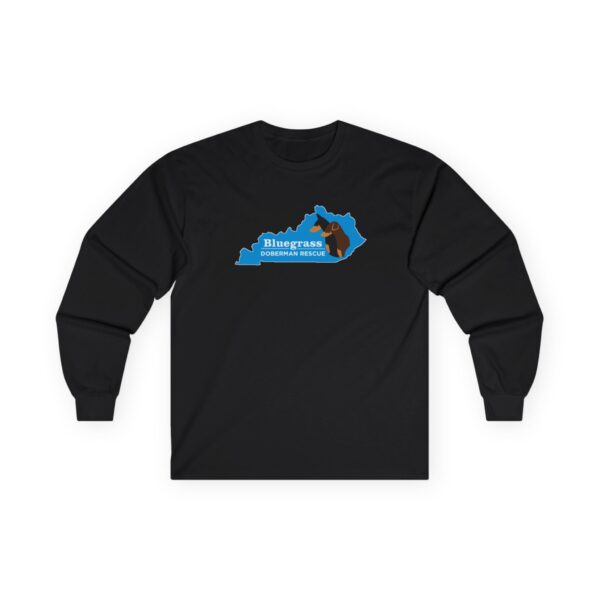 Bluegrass Doberman Rescue Logo Long Sleeve - Image 7