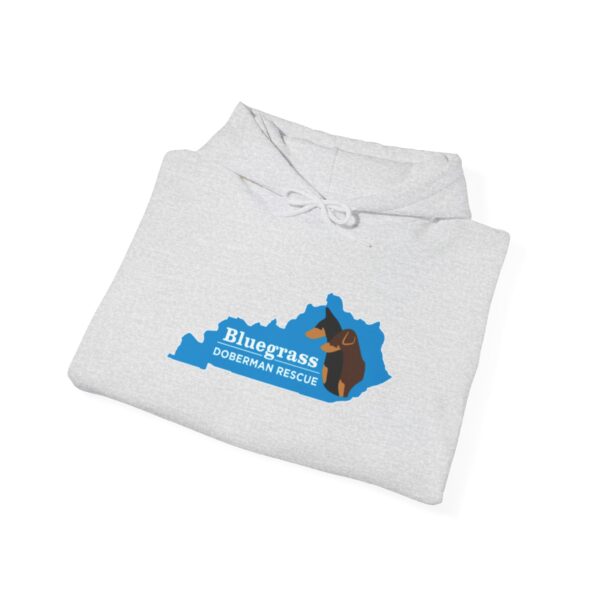 Bluegrass Doberman Rescue Logo Hoodie - Image 44