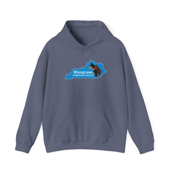 Bluegrass Doberman Rescue Logo Hoodie - Image 29