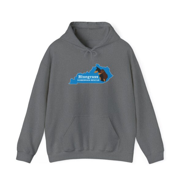 Bluegrass Doberman Rescue Logo Hoodie - Image 17