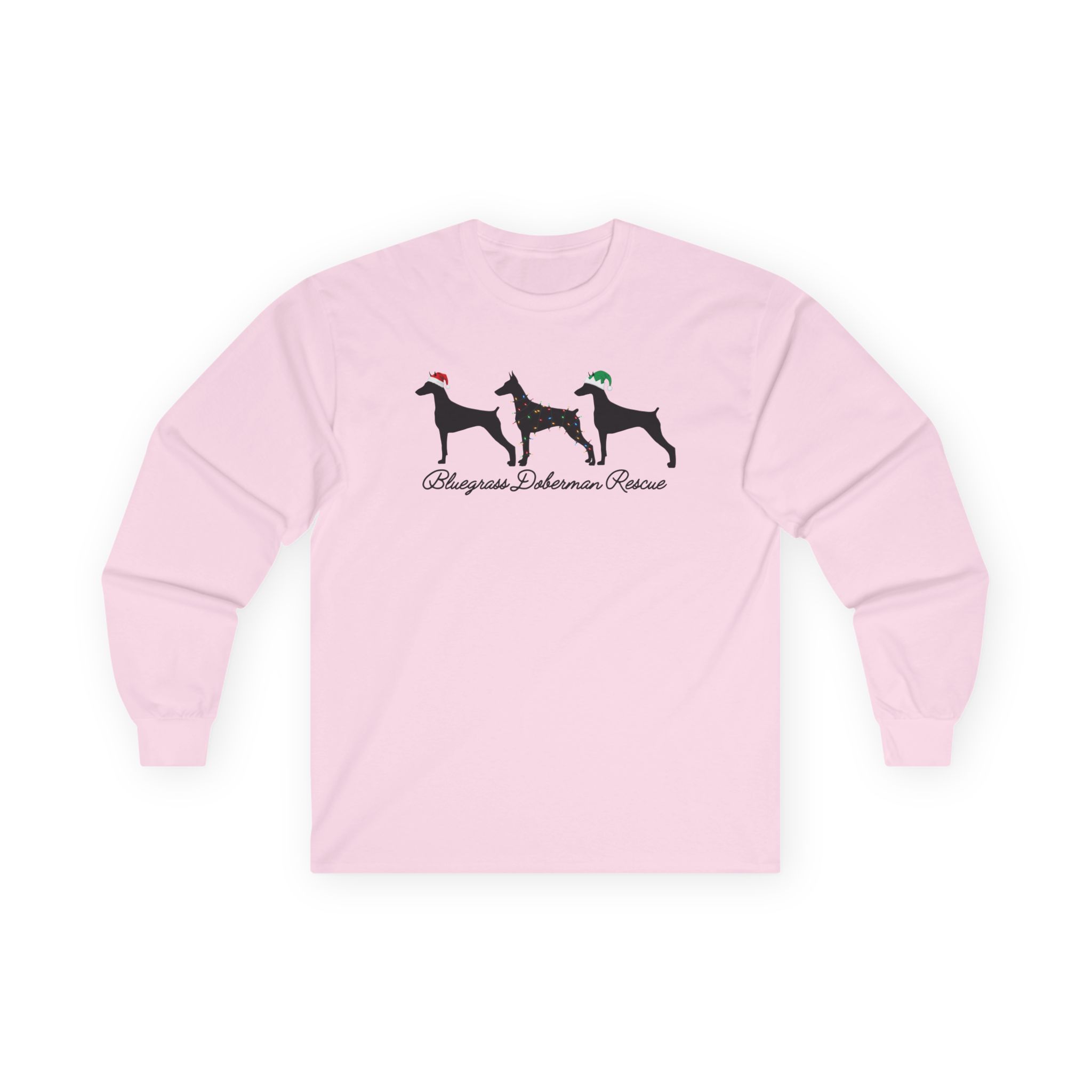 Bluegrass Doberman Rescue Doberman Christmas Long Sleeve - Image 13