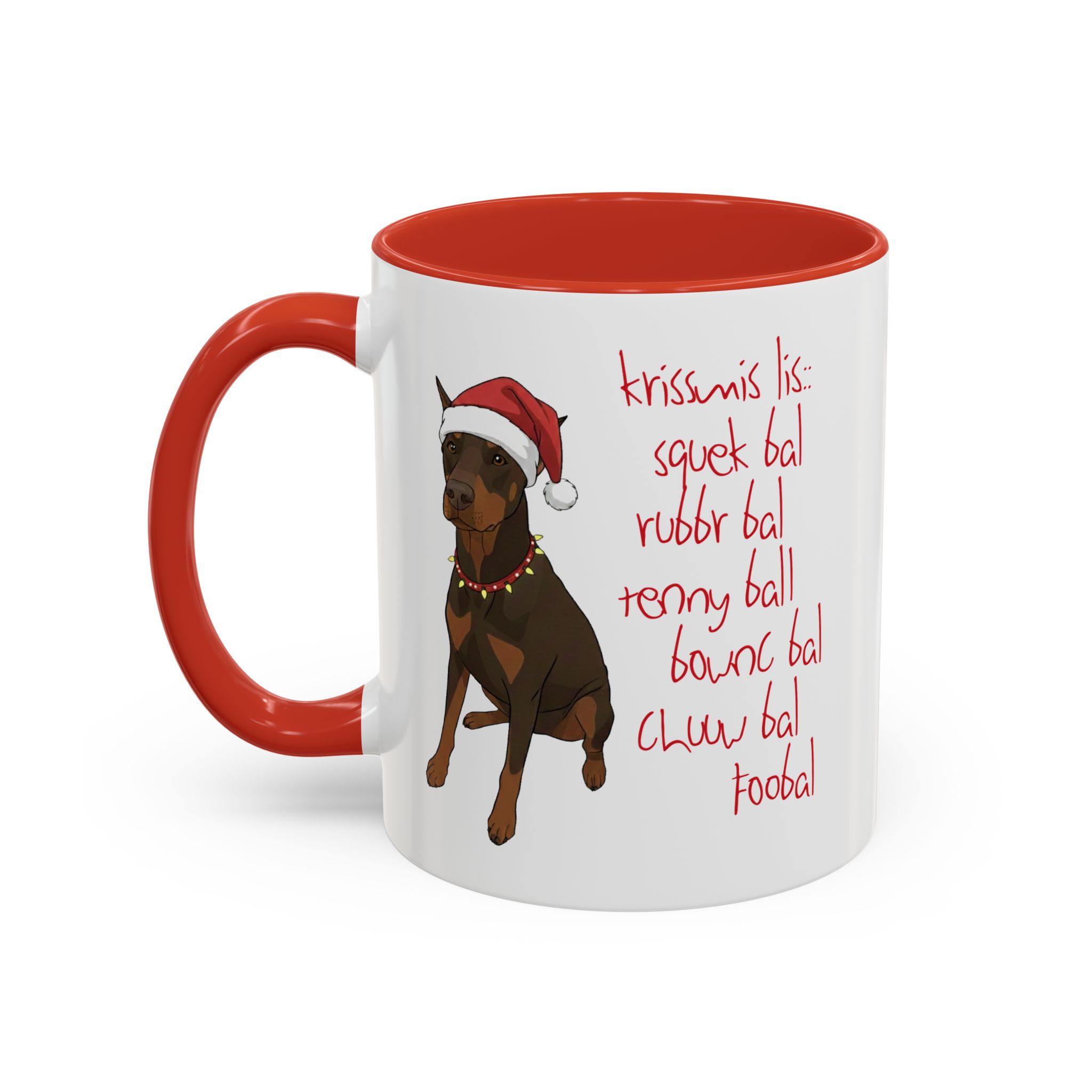 Bluegrass Doberman Rescue Christmas Mug
