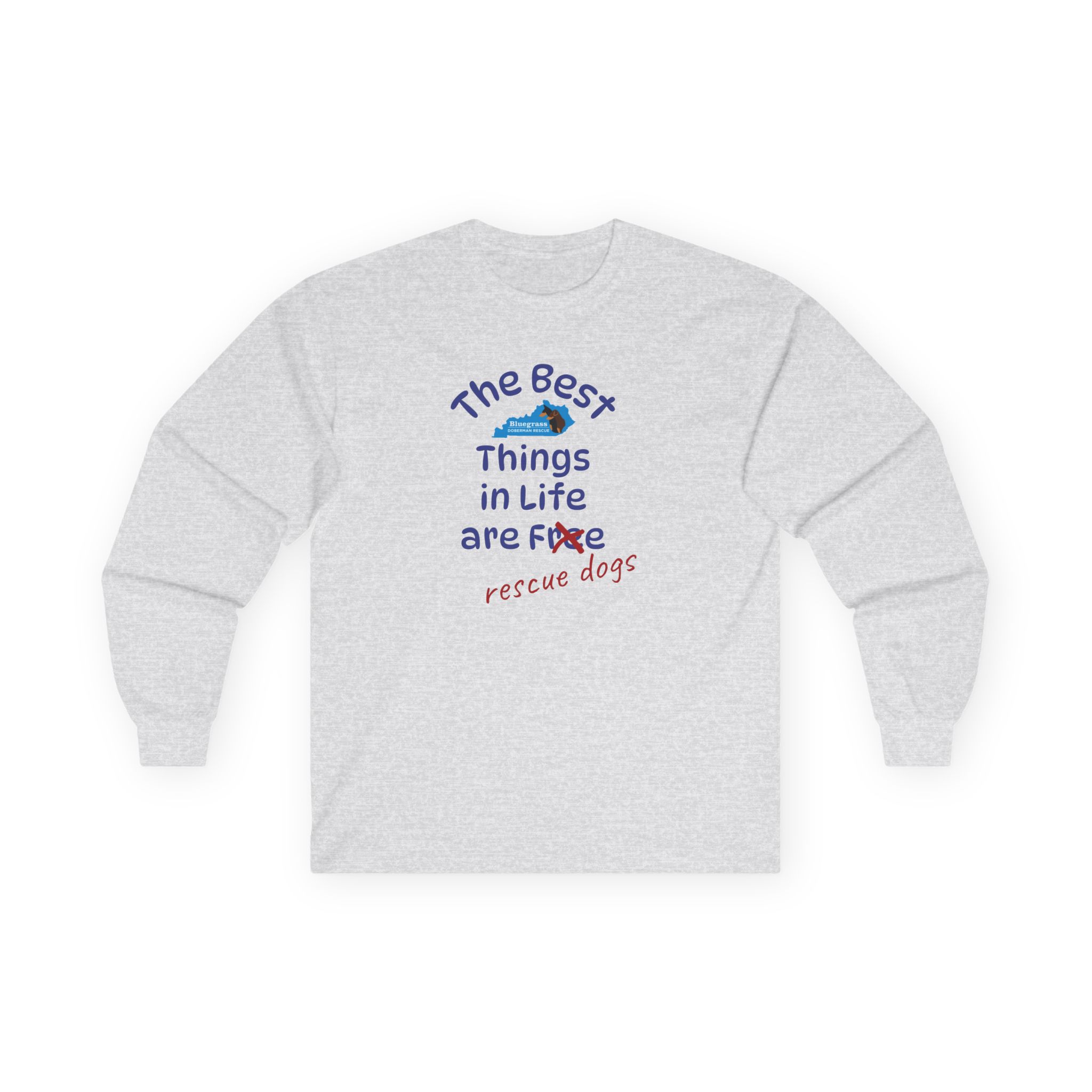 Bluegrass Doberman Rescue Best Things Long Sleeve - Image 7