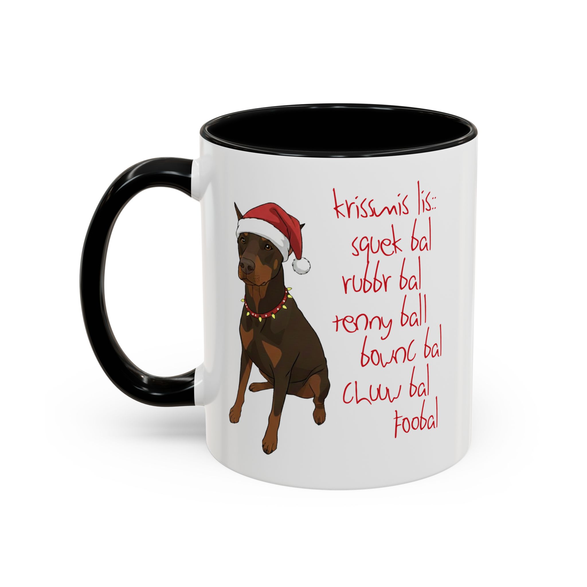 Bluegrass Doberman Rescue Christmas Mug - Image 15