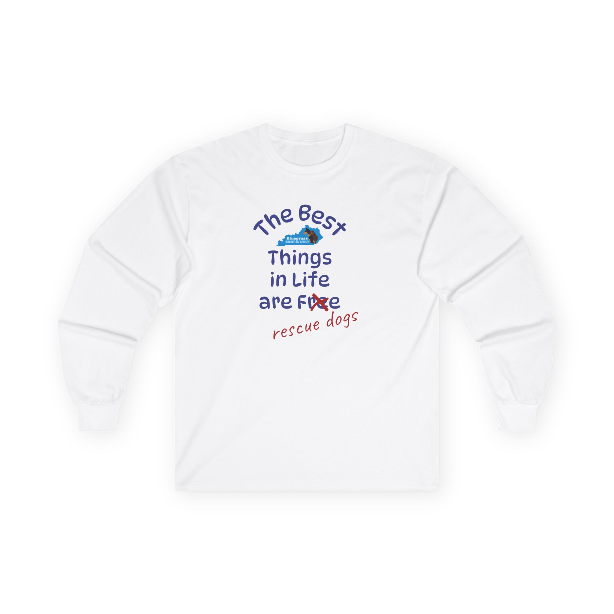 Bluegrass Doberman Rescue Best Things Long Sleeve - Image 4
