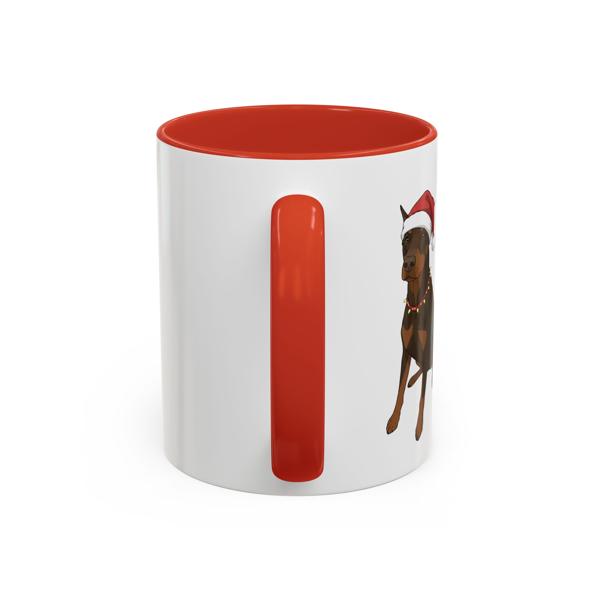 Bluegrass Doberman Rescue Christmas Mug - Image 4