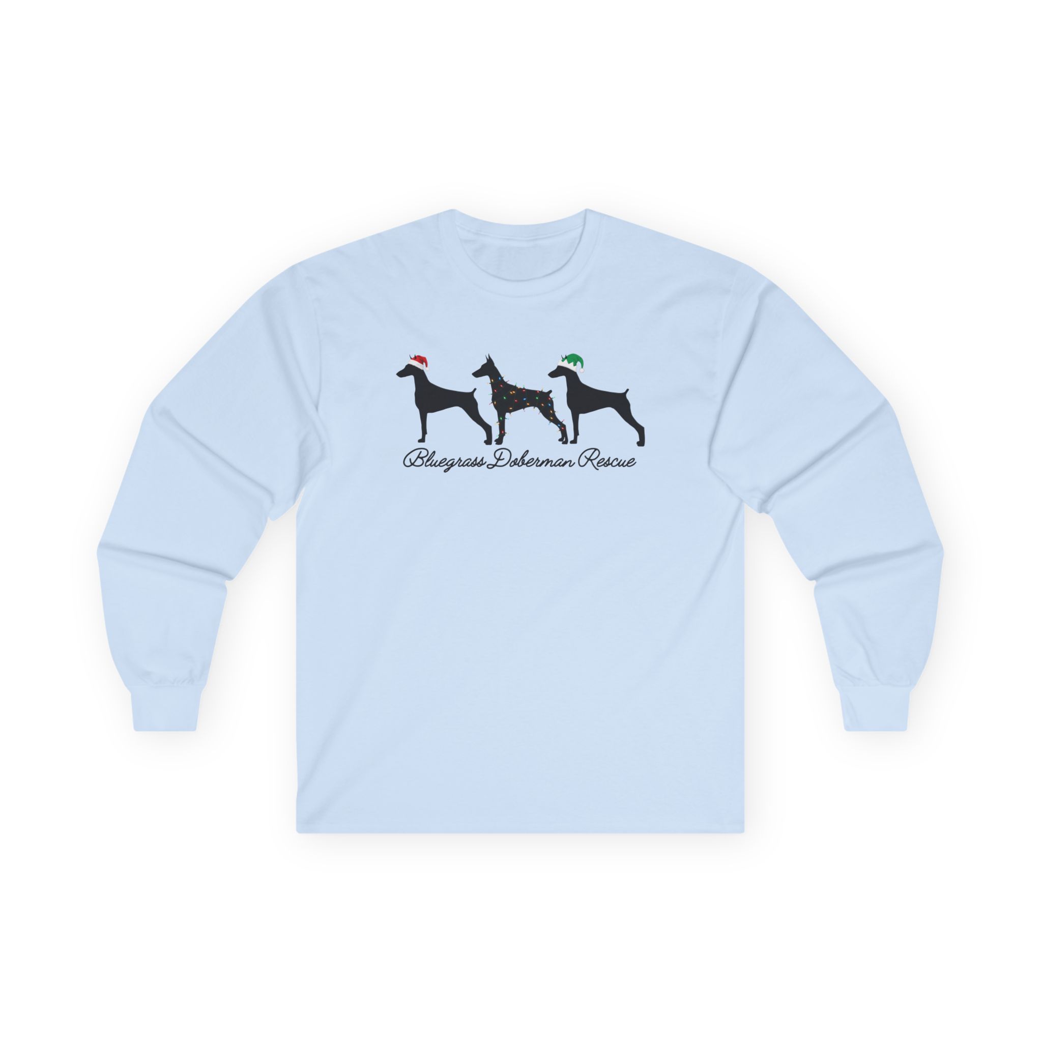 Bluegrass Doberman Rescue Doberman Christmas Long Sleeve - Image 7