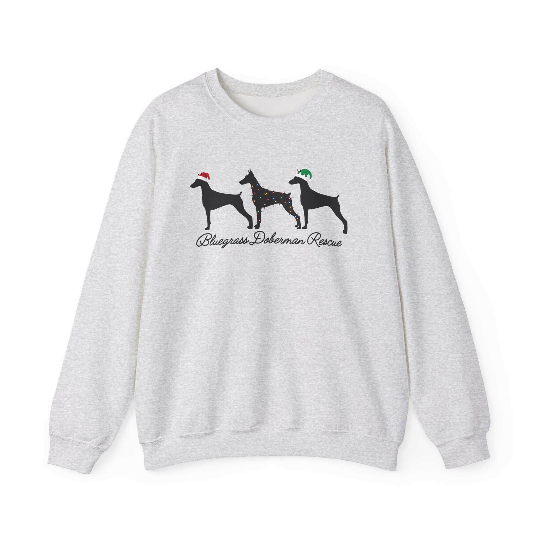 Bluegrass Doberman Rescue Christmas Sweatshirt - Image 9