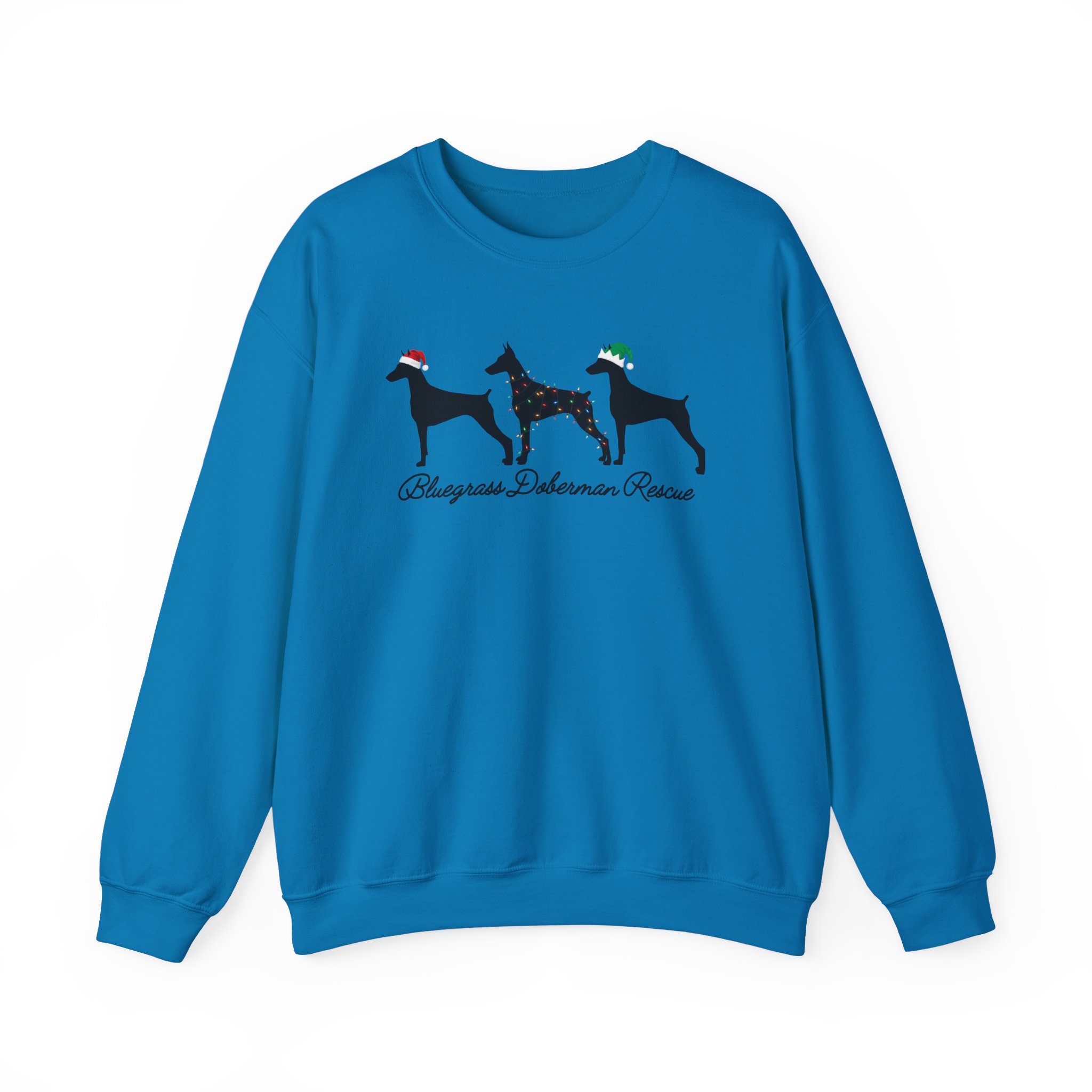 Bluegrass Doberman Rescue Christmas Sweatshirt