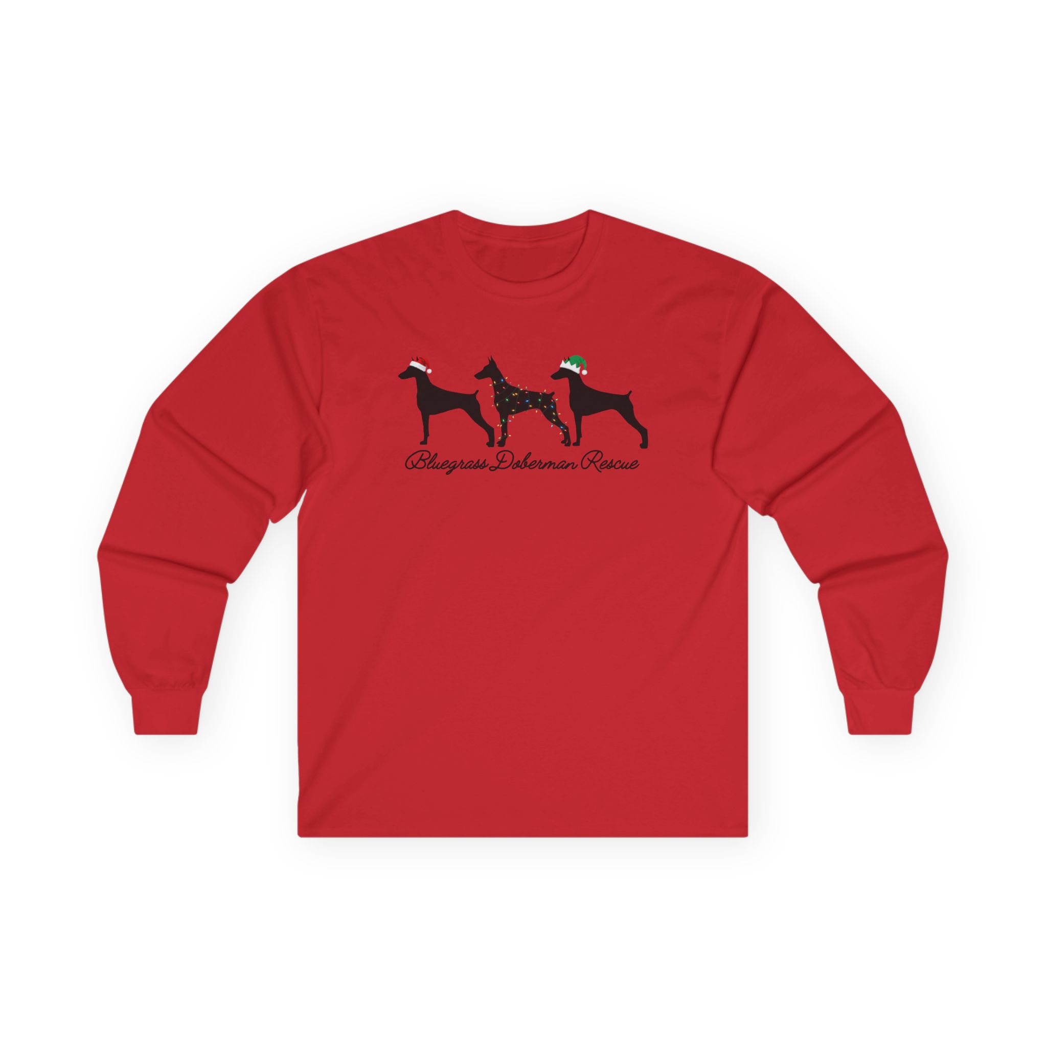 Bluegrass Doberman Rescue Doberman Christmas Long Sleeve - Image 16