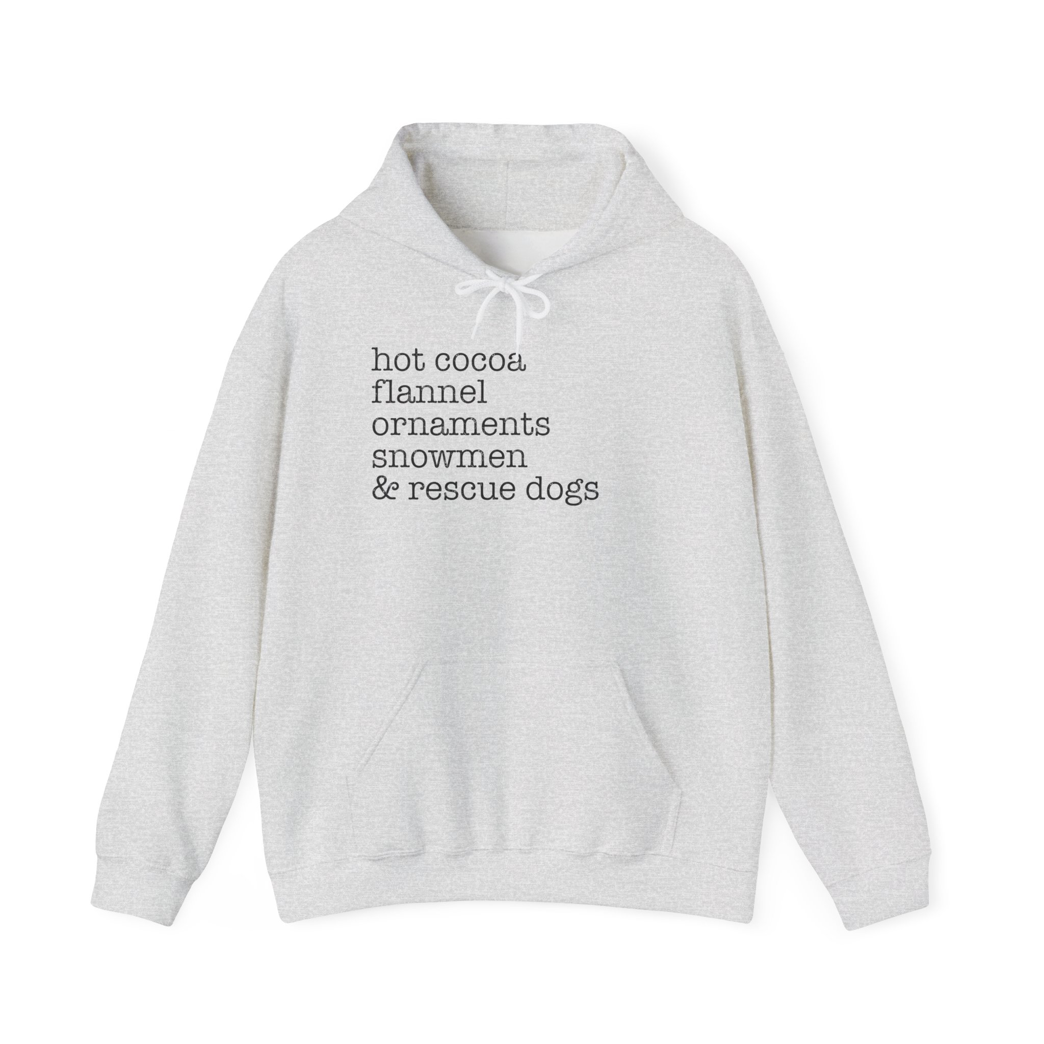 Bluegrass Doberman Rescue Winter Christmas Hoodie - Image 7