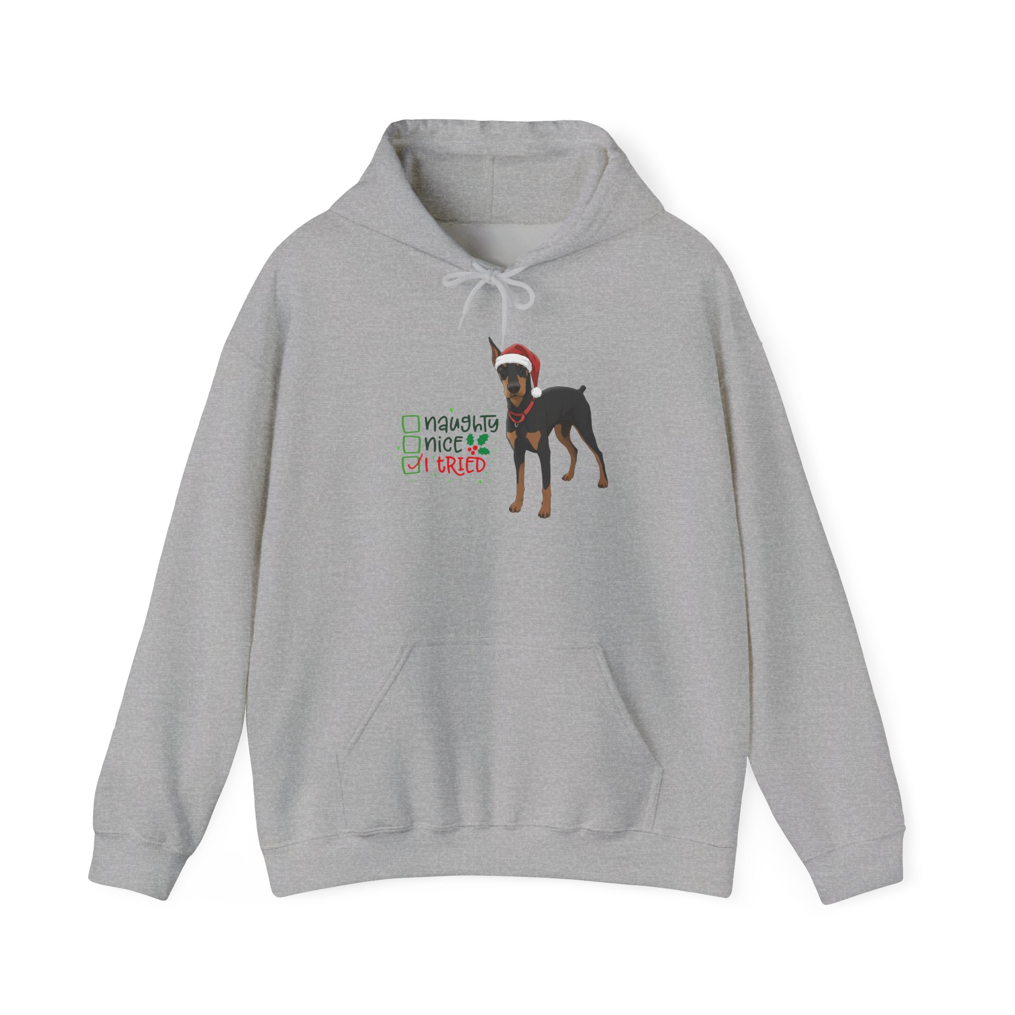 Bluegrass Doberman Rescue I Tried Christmas Hoodie - Image 10
