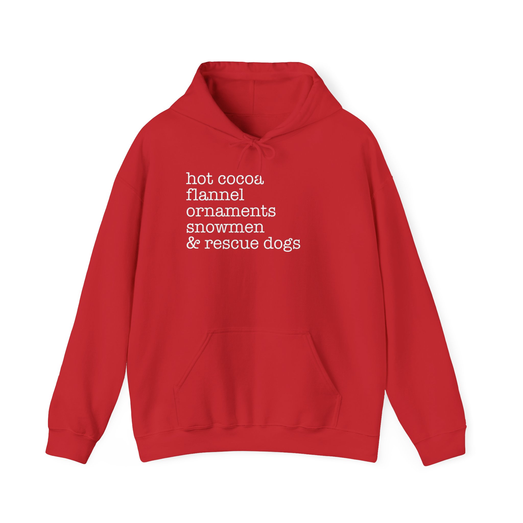 Bluegrass Doberman Rescue Winter Christmas Hoodie - Image 23