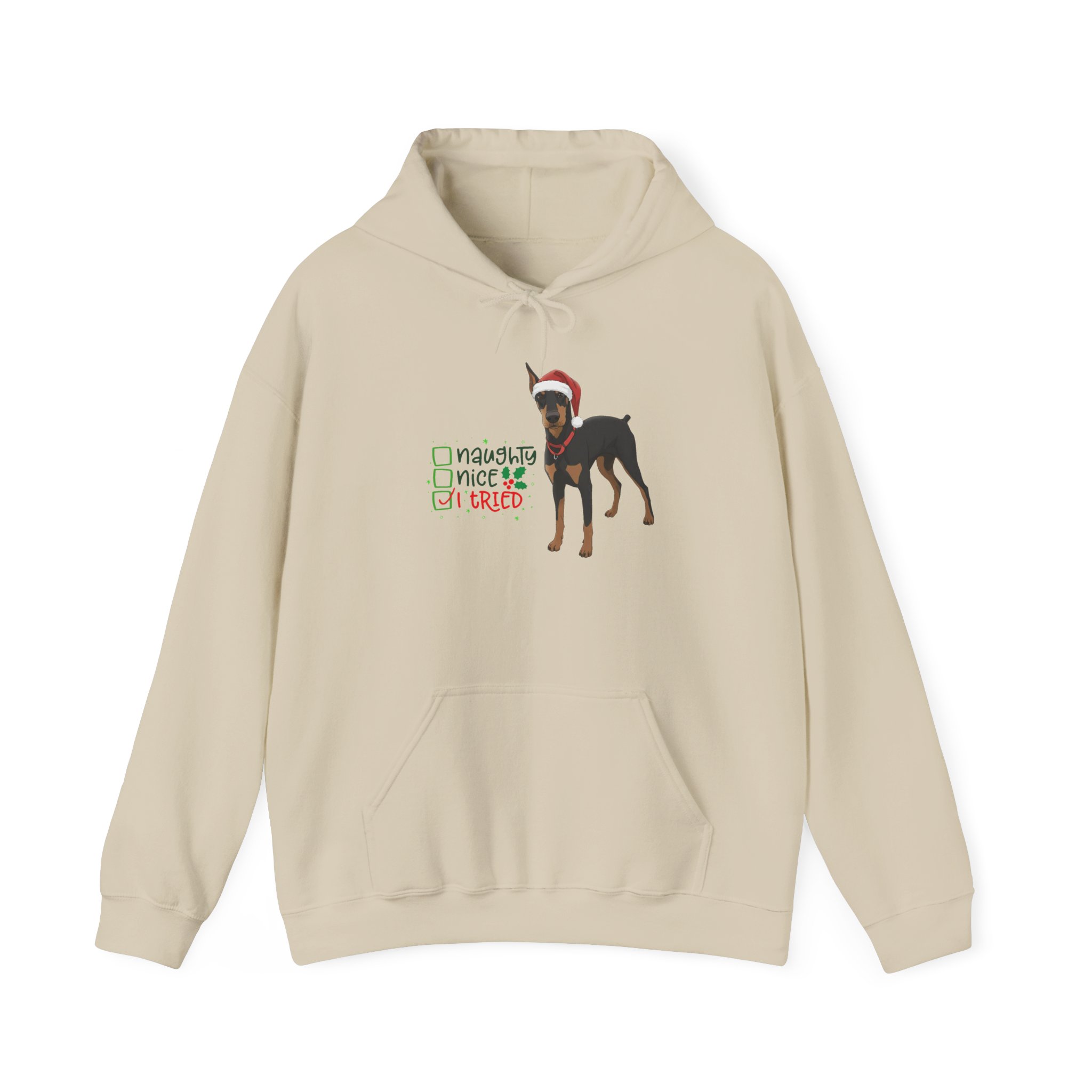 Bluegrass Doberman Rescue I Tried Christmas Hoodie - Image 19