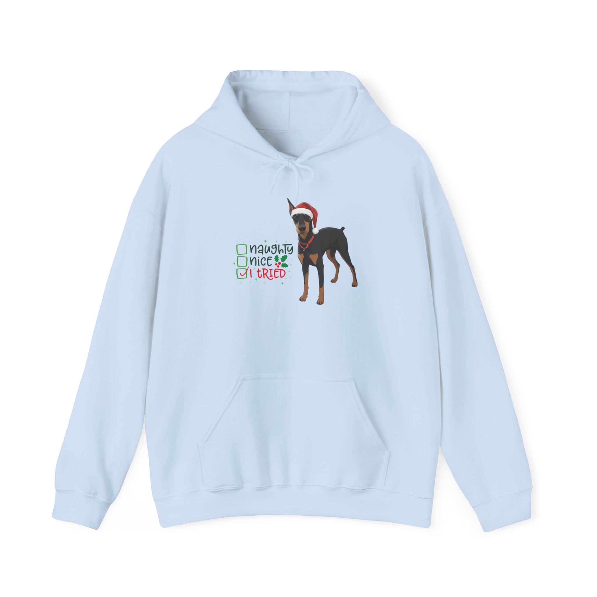 Bluegrass Doberman Rescue I Tried Christmas Hoodie - Image 4