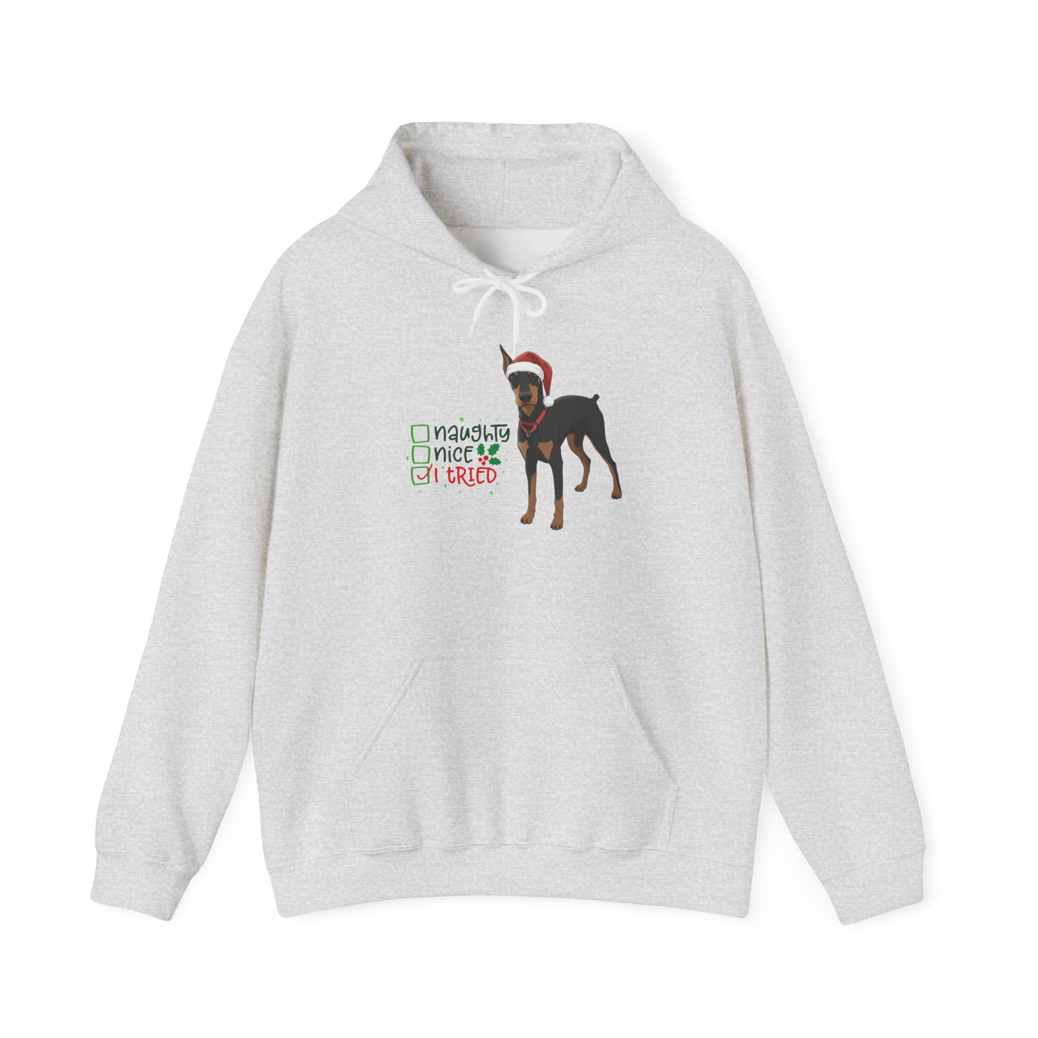 Bluegrass Doberman Rescue I Tried Christmas Hoodie - Image 7