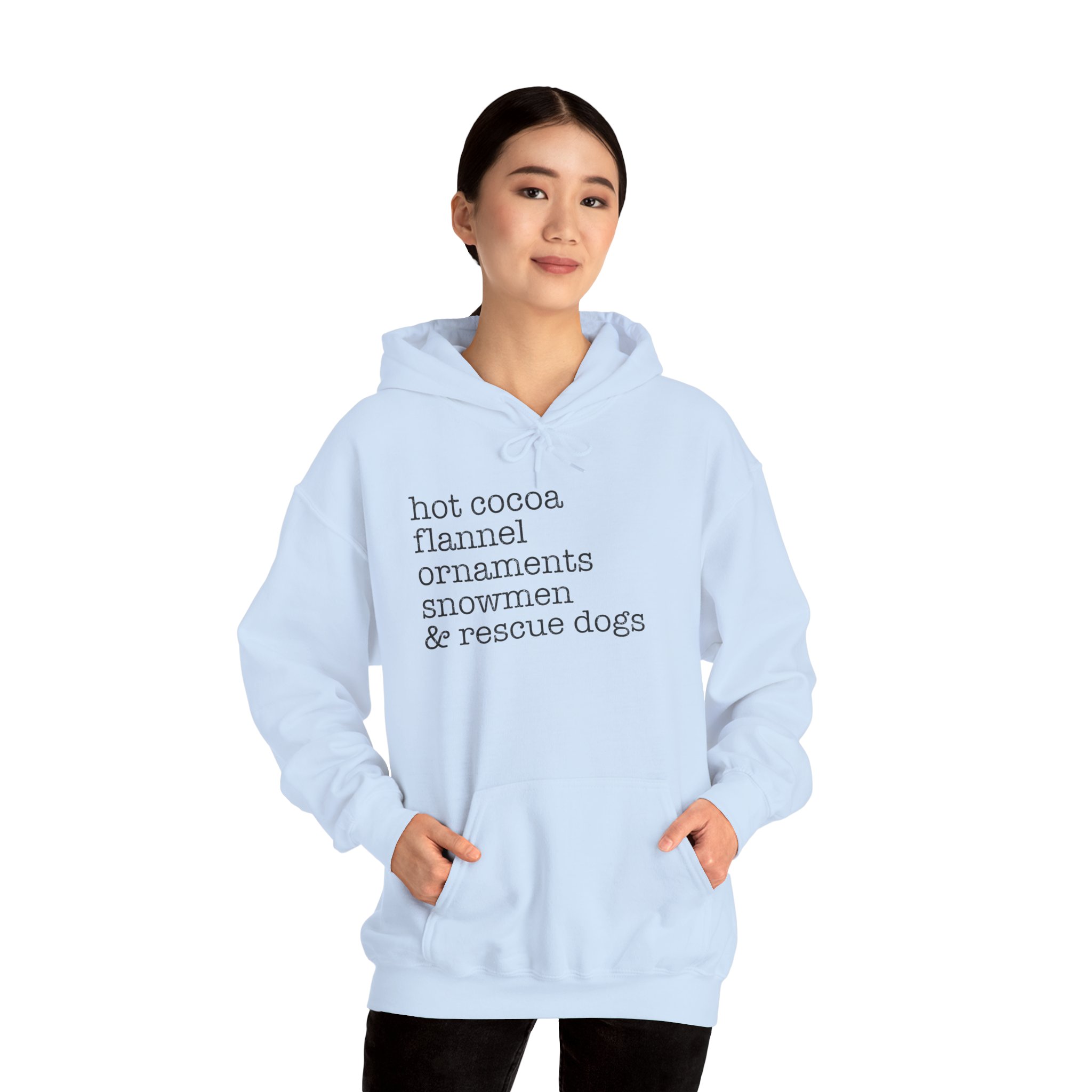 Bluegrass Doberman Rescue Winter Christmas Hoodie - Image 3