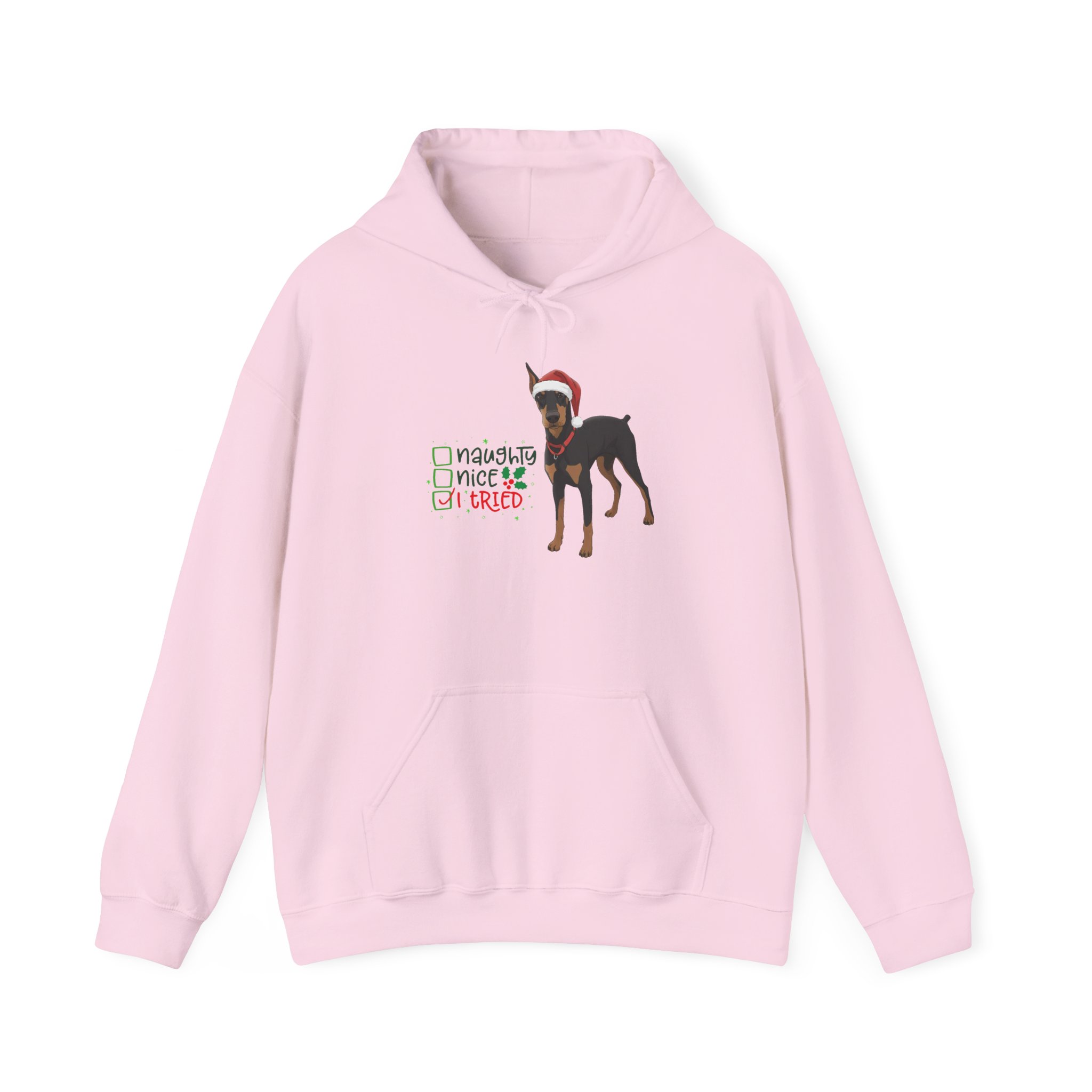 Bluegrass Doberman Rescue I Tried Christmas Hoodie - Image 16