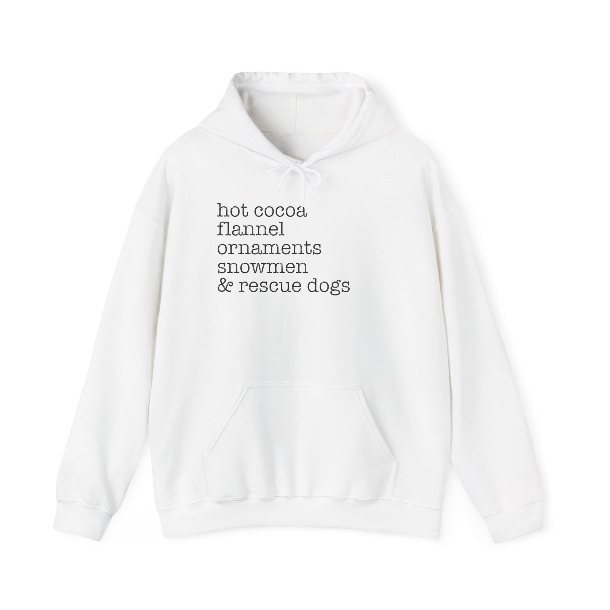 Bluegrass Doberman Rescue Winter Christmas Hoodie - Image 4