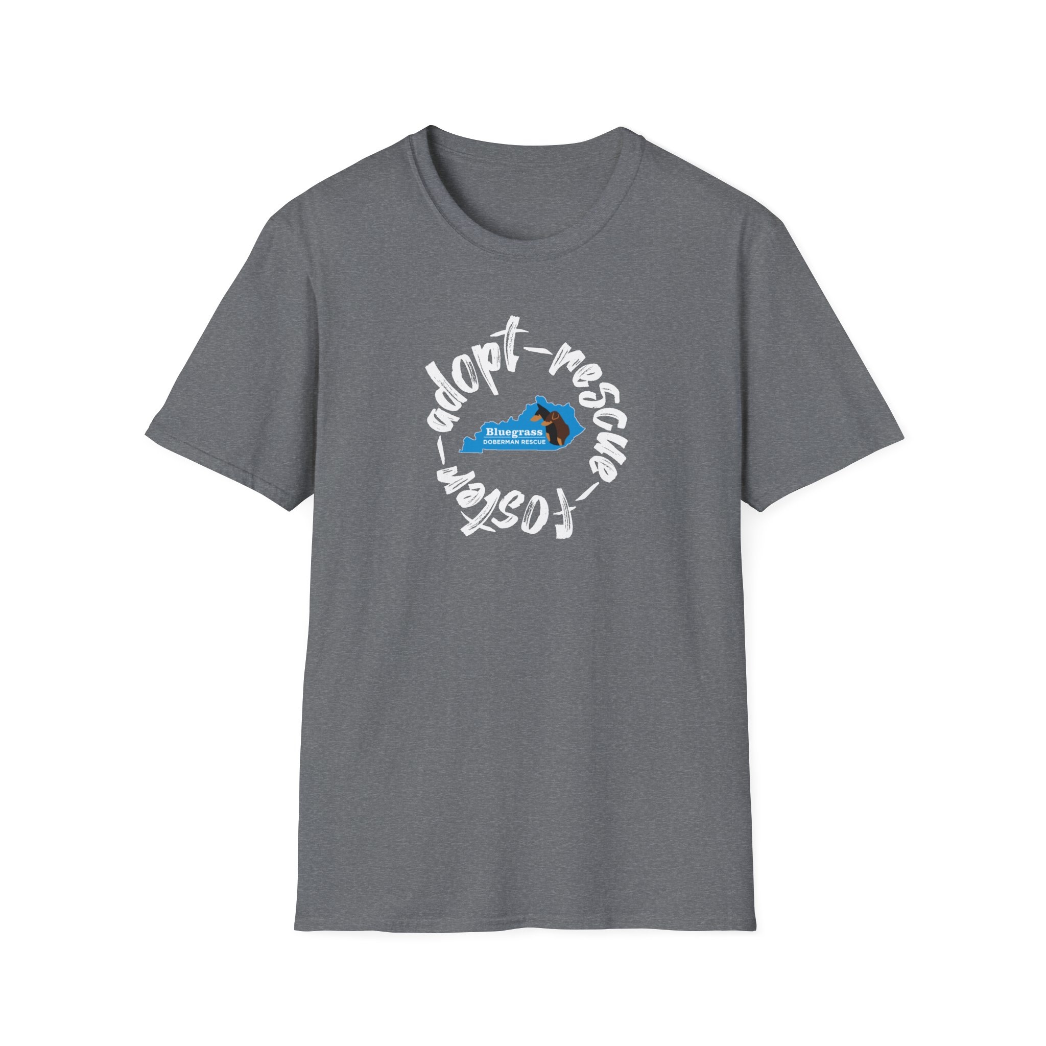 Bluegrass Doberman Rescue Rescue/Foster/Adopt Shirt - Image 3