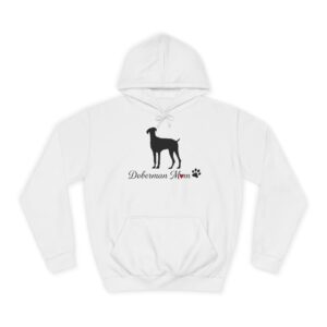 “Natural Ears” Doberman Mom Hoodie