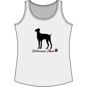 “Natural Ears” Doberman Mom Tank Top